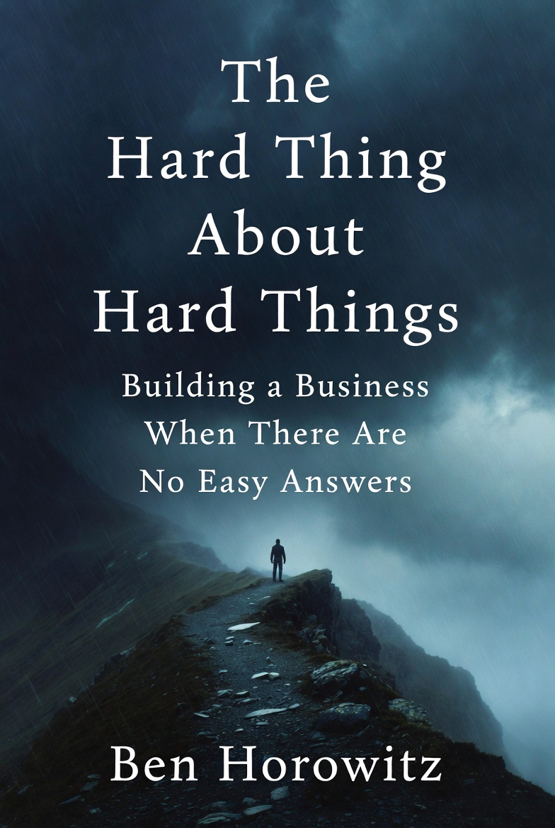 The Hard Thing About Hard Things cover